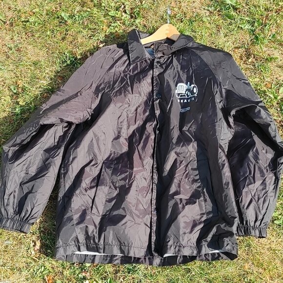 RARE BEAU'S BREWERY JACKET Men's Size Medium Snap Button Vankleek Hill Tractor - Picture 5 of 10